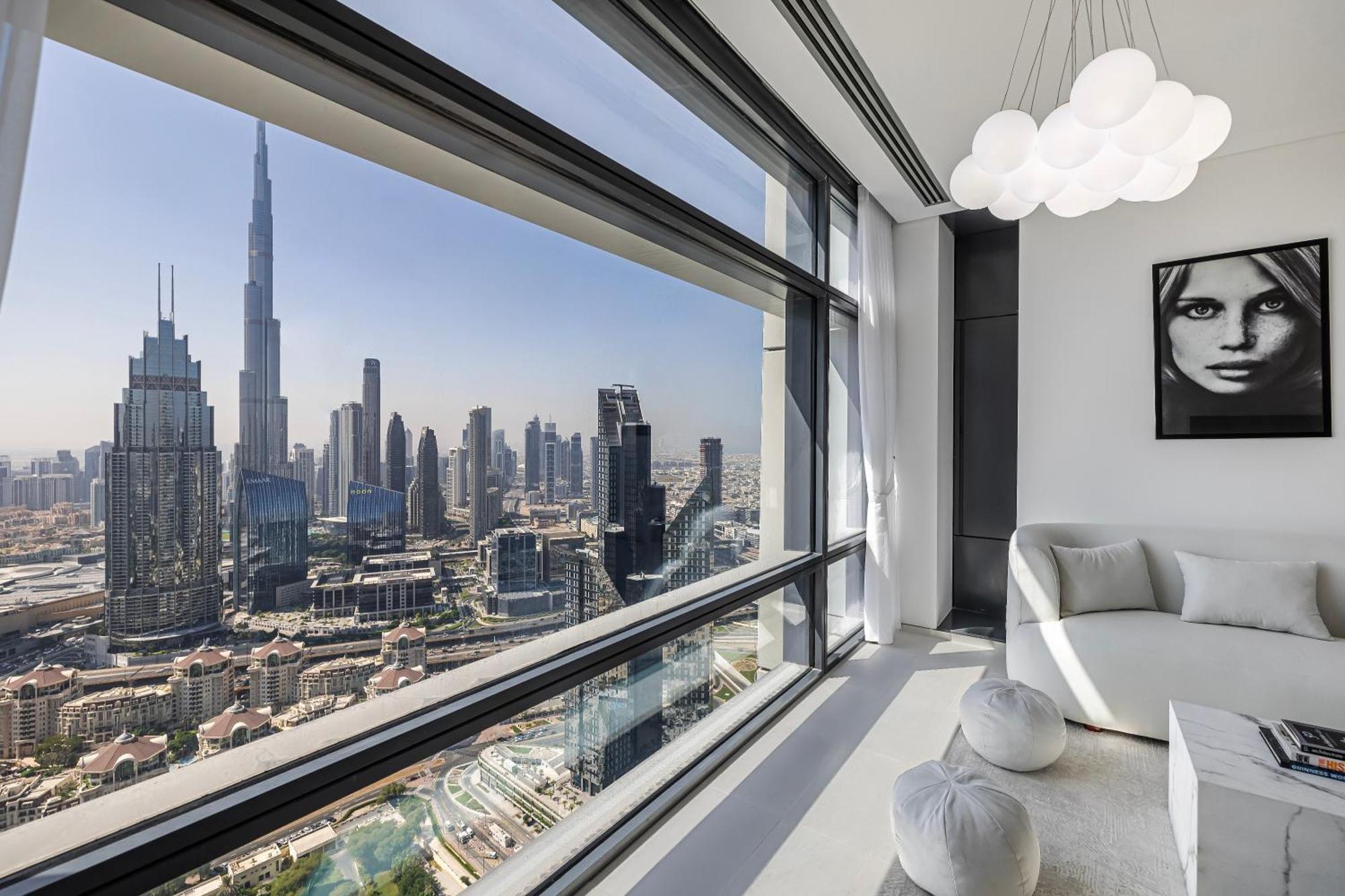 1Br Burj Khalifa View Index Tower Difc Appartement Dubai Buitenkant foto